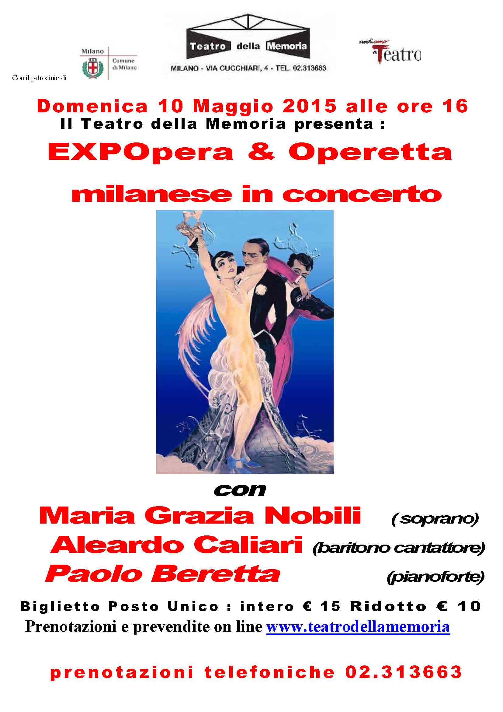 Locandina   EXPOpera & Operetta in concerto 2015